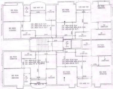 Project Image of 920.0 - 1405.0 Sq.ft 2 BHK Apartment for buy in Eastern Shiba Twin