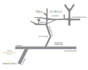 Project Image of 1528.0 - 1905.0 Sq.ft 3 BHK Apartment for buy in Heera Skygolf
