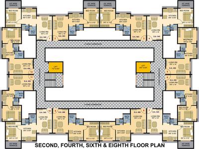 Project Image of 0.0 - 270.0 Sq.ft 1 BHK Apartment for buy in Assets The Chalets Avenue Apartments