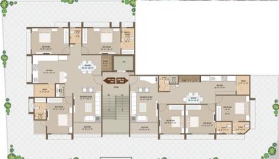 Project Image of 965.0 - 1160.0 Sq.ft 3 BHK Apartment for buy in Shivam Bhagirath