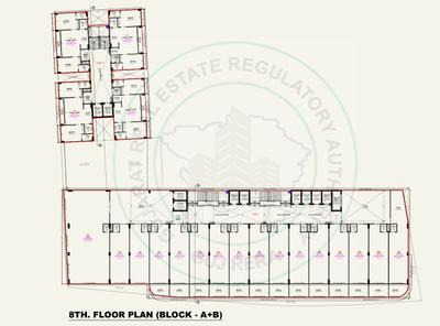 Project Image of 681.79 - 709.56 Sq.ft 2 BHK Apartment for buy in Shree One And Shree Forreva