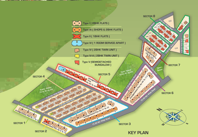 Project Image of 321.0 - 993.0 Sq.ft 1 RK Serviced Apartment for buy in Raju Kunawars My Town