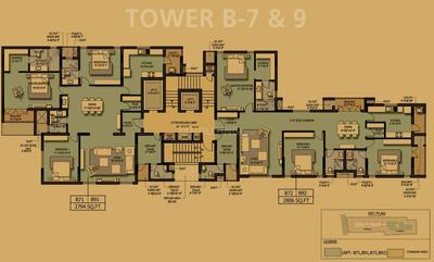 Project Image of 2794.0 - 5588.0 Sq.ft 3 BHK Apartment for buy in Akshaya 36 Carat