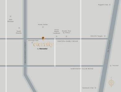 Project Image of 3196.13 - 4214.93 Sq.ft 4 BHK Apartment for buy in Eternity by Ratnaakar