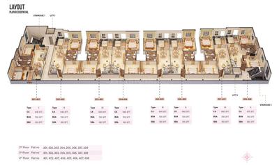 Project Image of 954.0 - 1008.0 Sq.ft 2 BHK Apartment for buy in Bhawani UMA Plaza