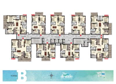 Project Image of 1585.0 - 3210.0 Sq.ft 3 BHK Apartment for buy in Ananda The Drizzle