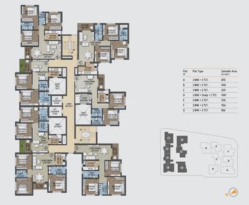 Project Image of 1211 Sq.ft 3 BHK Apartment / Flat for sale in Belghoria for Rs. 10500000