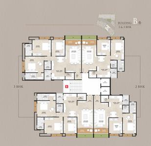 Project Image of 1400.0 - 2000.0 Sq.ft 2 BHK Apartment for buy in Vivanta