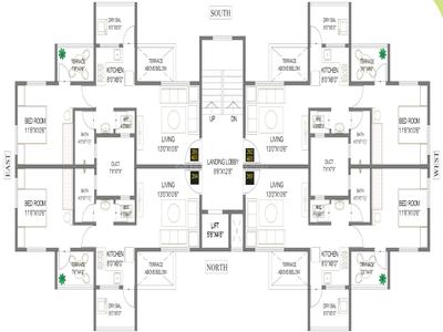 Project Image of 395.48 - 650.03 Sq.ft 1 BHK Apartment for buy in Soham Residency