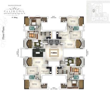 Project Image of 898.0 - 1171.0 Sq.ft 2 BHK Apartment for buy in Pethkar Samrajya