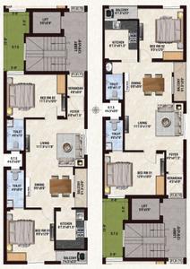 Project Image of 0.0 - 960.0 Sq.ft 2 BHK Apartment for buy in Sowrem SJ Enclave