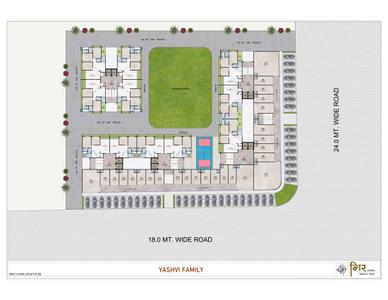 Project Image of 668.44 - 861.01 Sq.ft 2 BHK Apartment for buy in Yashvi Family