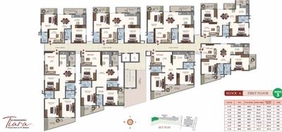 Project Image of 725.0 - 1890.0 Sq.ft 1 BHK Apartment for buy in Sai Raghavendras Tiara