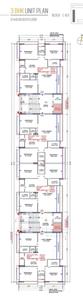 Project Image of 1034.2 - 1090.81 Sq.ft 3 BHK Apartment for buy in Mangalam Bliss Phase 1