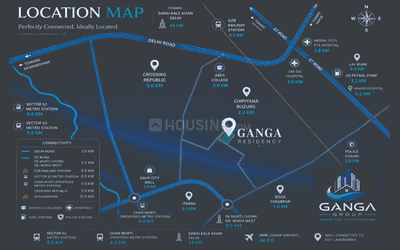 Project Image of 1250.0 - 1800.0 Sq.ft 2 BHK Builder Floor for buy in Ganga Residency