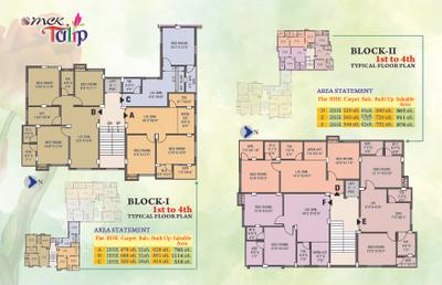 Project Image of 518.0 - 1114.0 Sq.ft 1 BHK Apartment for buy in MCK Tulip