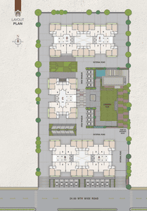 Project Image of 1080 Sq.ft 2 BHK Apartment / Flat for sale in Tragad for Rs. 6500000