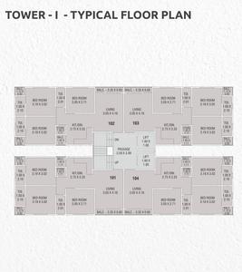 Project Image of 501.6 - 816.01 Sq.ft 2 BHK Apartment for buy in Amar Amardeep Landmark Phase II