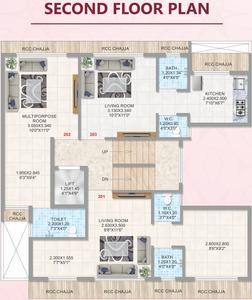 Project Image of 405.0 - 550.0 Sq.ft 1 RK Apartment for buy in Shree Swami Samarth RT Kunj