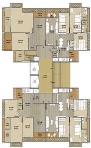 Project Image of 1728 Sq.ft 3 BHK Apartment / Flat for sale in Bhat Kasindra for Rs. 10500000