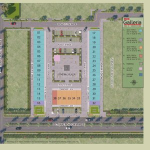 Project Image of 537.98 - 1613.94 Sq.ft Residential Plot Plot for buy in M2K Galleria 2