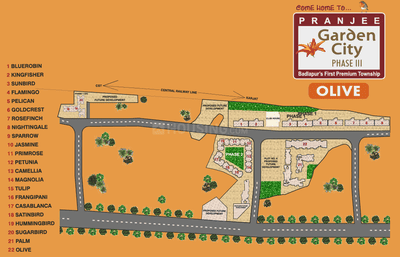 Project Image of 665.0 - 885.0 Sq.ft 1 BHK Apartment for buy in Olive Phase III Pranjee Garden City