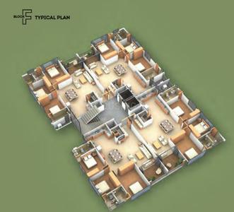 Project Image of 1116.0 - 1522.0 Sq.ft 3 BHK Apartment for buy in Venus Pahel A1 03 A1 04 05