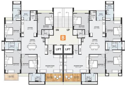 Project Image of 2655 Sq.ft 3 BHK Apartment / Flat for sale in Koteshwar for Rs. 12500000