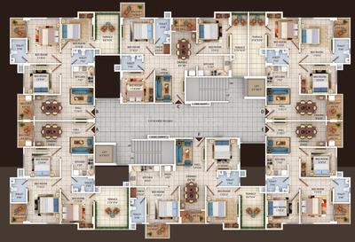 Project Image of 928.0 - 1946.0 Sq.ft 2 BHK Apartment for buy in Uttarayan Shreejoni II