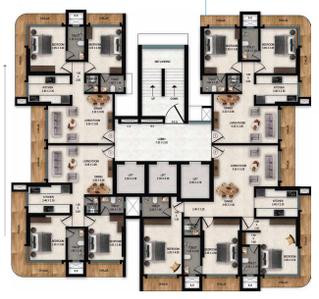 Project Image of 613.0 - 695.0 Sq.ft 2 BHK Apartment for buy in Aarambh Ambe Ashirwad