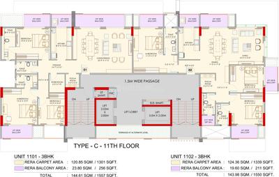 Project Image of 743.89 - 1973.02 Sq.ft 2 BHK Apartment for buy in Adani Atelier Greens
