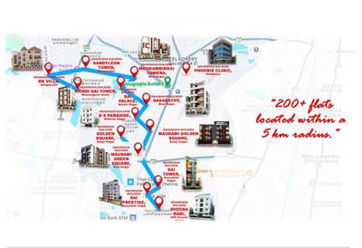 Project Image of 783.0 - 1399.0 Sq.ft 2 BHK Apartment for buy in Anugragha Usha Palace
