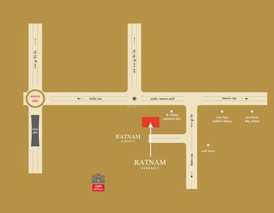 Komal Ratnam Serinity Location Plan 1