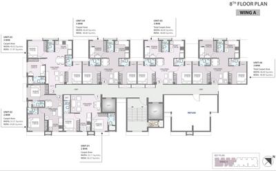 Project Image of 375.0 - 1105.0 Sq.ft 2 BHK Apartment for buy in Hubtown Harmony A Wing