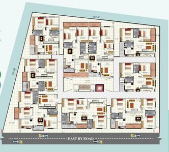 Project Image of 970.0 - 1380.0 Sq.ft 2 BHK Apartment for buy in Shree Surya Enclave