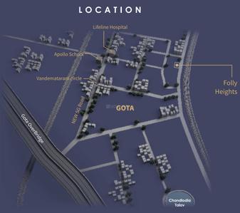 Project Image of 675 Sq.ft 2 BHK Apartment / Flat for sale in Gota for Rs. 5000000