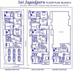Project Image of 760.0 - 908.0 Sq.ft 2 BHK Apartment for buy in Palace Sai Jagadguru