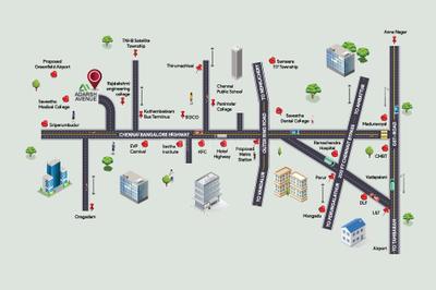 Project Image of 891.0 - 1077.0 Sq.ft Residential Plot Plot for buy in Jain Adarsh Avenue