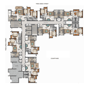 Project Image of 328.73 - 627.97 Sq.ft 1 BHK Apartment for buy in Lodha Palava Fresca C And D
