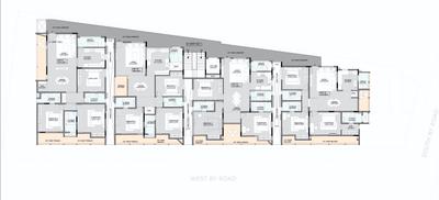 Project Image of 1745.0 - 2106.0 Sq.ft 3 BHK Apartment for buy in Beryl Tranquil Terraces