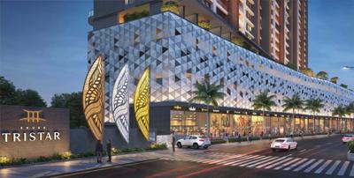 Project Image of 369.42 - 402.57 Sq.ft 1 BHK Apartment for buy in Tristar Wing B
