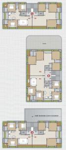 Project Image of 1053.36 - 1379.29 Sq.ft 3 BHK Apartment for buy in Unity River Ratan