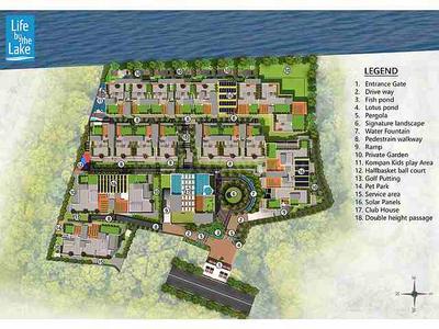 Project Image of 3320.0 - 4450.0 Sq.ft 4 BHK Penthouse for buy in Keya Life By The Lake