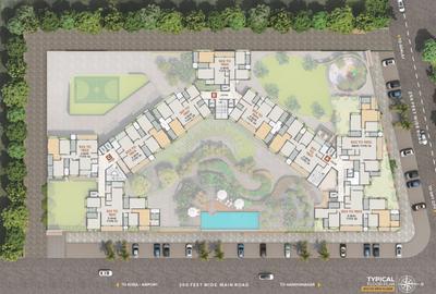 Project Image of 1900 Sq.ft 4 BHK Apartment / Flat for sale in Bhaijipura for Rs. 18146000