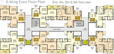 Project Image of 592.0 - 845.0 Sq.ft 1 BHK Apartment for buy in Alpine Aura