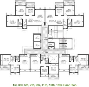 Project Image of 249.0 - 474.0 Sq.ft 1 BHK Apartment for buy in Vishwa Abha