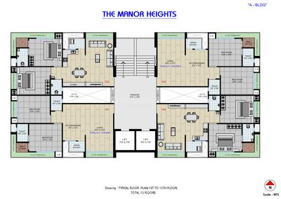 Project Image of 1275.0 - 2065.0 Sq.ft 2 BHK Apartment for buy in The Manor Heights
