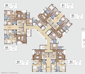 Project Image of 1543.0 - 2025.0 Sq.ft 2.5 BHK Apartment for buy in Akshaya Tango Phase 2