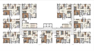Project Image of 989.0 - 1470.0 Sq.ft 2 BHK Apartment for buy in Pranava East Crest