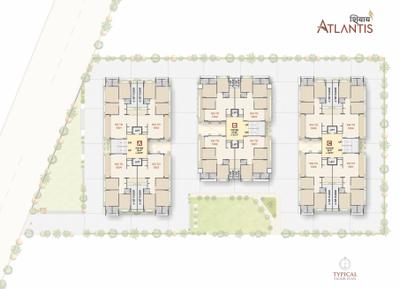 Project Image of 1057.55 - 1192.86 Sq.ft 3 BHK Apartment for buy in Shivam Shivay Atlantis